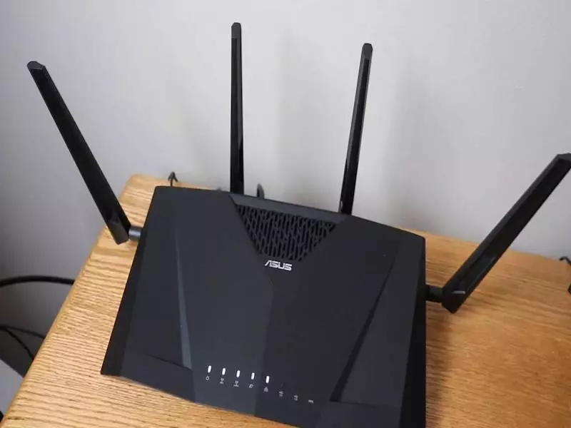 Asus Router Red Wan Light