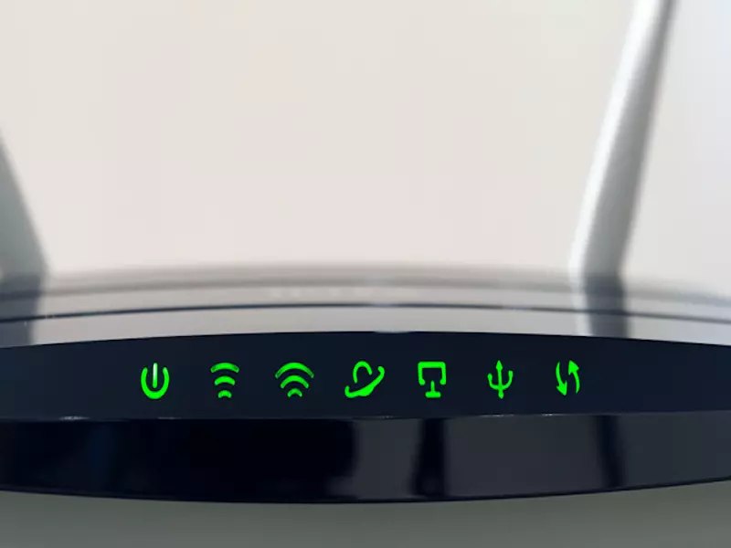 TP-Link Router Flashing Lights