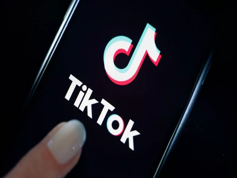 using the tiktok app