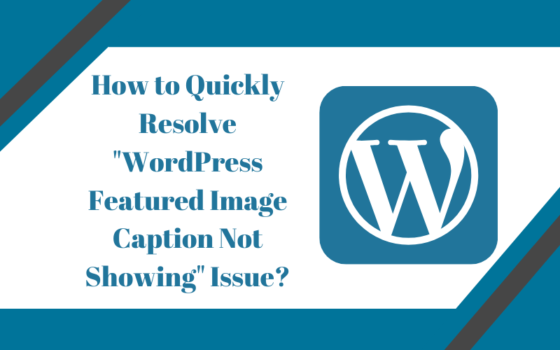 How to Resolve WordPress Featured Image Caption Not Showing