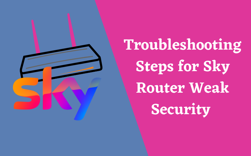 Sky router weak security