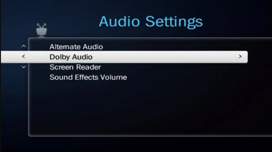 audio settings