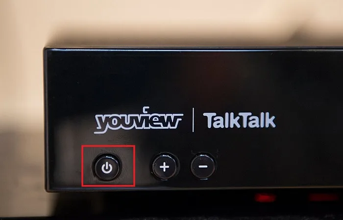 youview power button