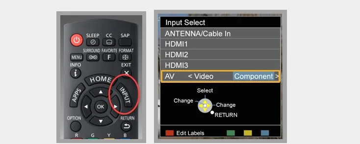 tv input settings