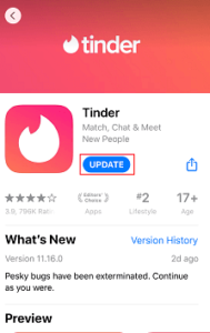 Four Simple Easy Steps To Fix The Tinder Error Message