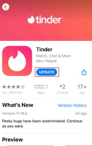 Four Simple Easy Steps To Fix The Tinder Error Message
