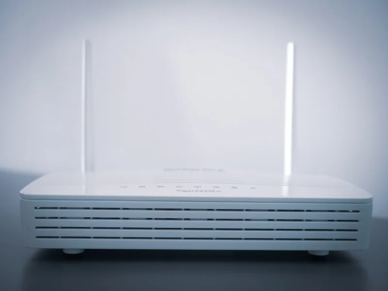 cox router blinking white light
