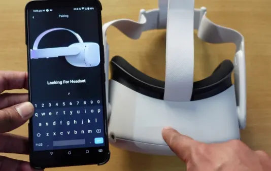 Pairing phone and Oculus Go