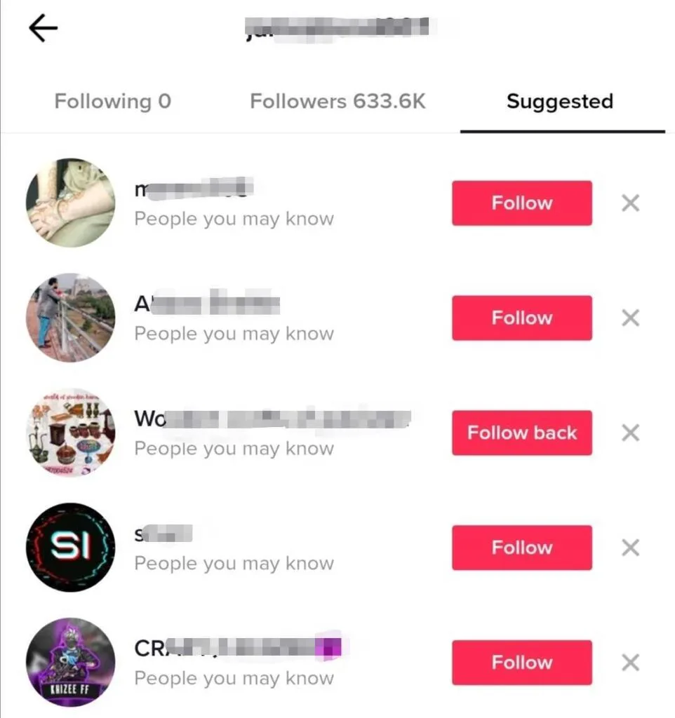 Why is TikTok suggesting me friends